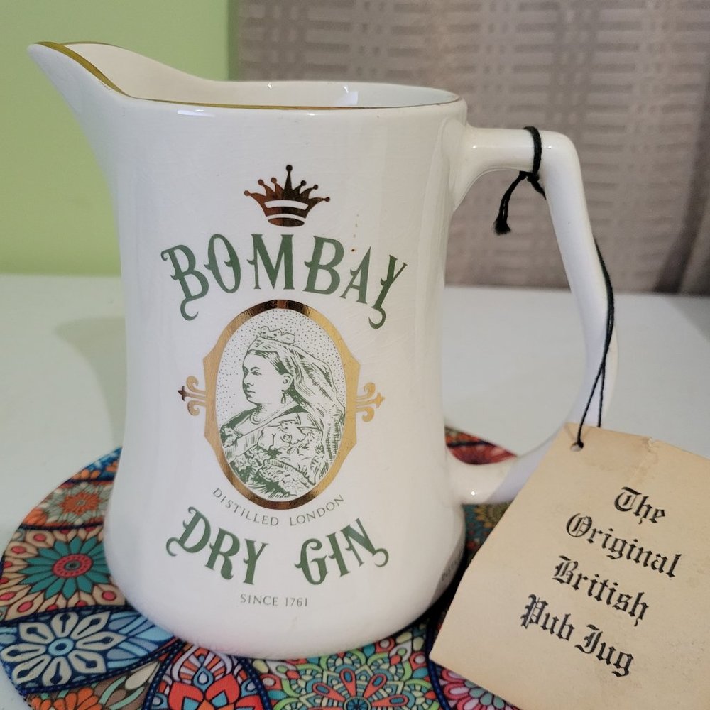 Bombay Dry Gin Water Pitcher (Pub Jug)